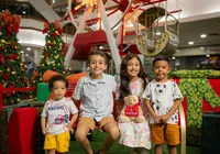 Shopping inaugura decoração natalina com presença do Papai Noel