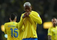 Talisca marca golaço e se emociona em clássico pelo Campeonato Saudita