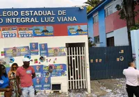 Tranquilidade e sujeira marcam final da votação no colégio Luiz Viana