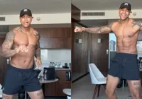 VÍDEO: Leo Santana arranca elogios com rebolado sensual: "Não mostrem a Lore"