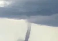 Vídeo: Fenômeno parecido com tornado assusta moradores da Bahia