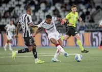 Vitória sofre gol no fim e empata com o Botafogo no Nilton Santos