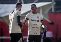 Vitória faz penúltimo treino antes de enfrentar o Bragantino; confira