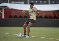 Vitória faz penúltimo treino antes de enfrentar o Fluminense