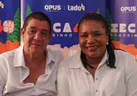 Zeca Pagodinho faz show em Salvador com plateia de famosos