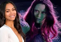 Zoe Saldaña revela desejo de refilmar cenas de Gamora: "Adoraria"