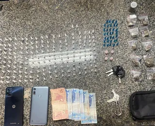 200 porções de drogas, incluindo K9, são apreendidas em Simões Filho