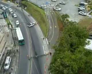 Acidente na Av. São Rafael altera itinerário de 19 linhas de ônibus