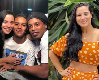 Aos 41, ex-bailarina do Faustão será avó do neto de Ronaldinho Gaúcho