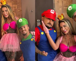 Após cadeirante, Andressa Urach grava com homens com nanismo