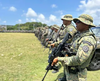 Após reforço de Caatinga e outras polícias, mortes violentas caem 61% em Salvador