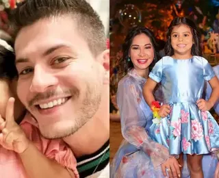 Arthur Aguiar diz não ter sido convidado para aniversário da filha