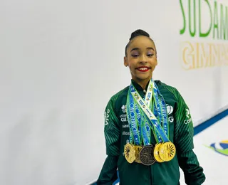 Atleta baiana faz história e conquista quatro ouros no Sul-Americano