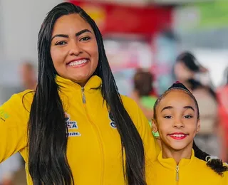 Atleta baiana representa o estado no Sul-Americano de Ginástica Rítmica