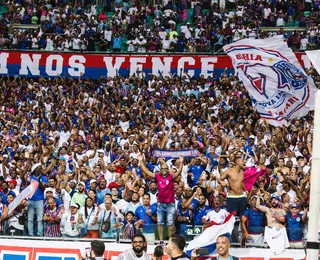 Bahia inicia venda de ingressos para a partida contra o Palmeiras