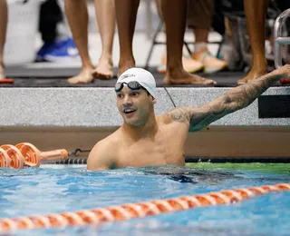 Baiano Guilherme Caribé garante medalha de prata no Mundial de Natação