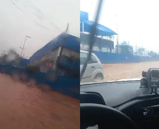 Bairro do Uruguai fica alagado e imagens impressionam; assista