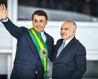 Bolsonaro avalia Temer como vice nas eleições de 2026