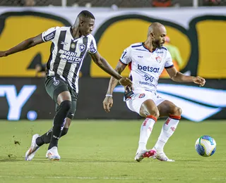 Botafogo não contará com titulares importantes para receber o Vitória