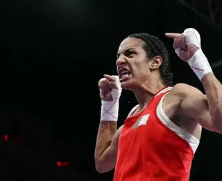 Boxeadora Imane Khelif faz denúncia após artigo: 'cromossomos masculinos'