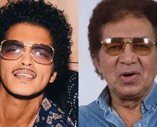 Bruno Mars é comparado a Reginaldo Rossi e detalhe vira meme