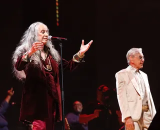 Caetano Veloso e Maria Bethânia brindam a Bahia com show histórico em Salvador