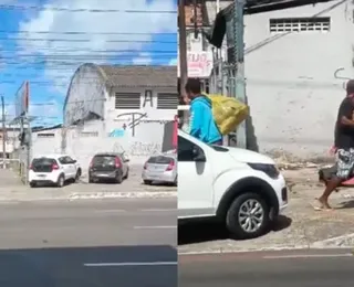 Carro atropela cadáver na Feira de São Joaquim