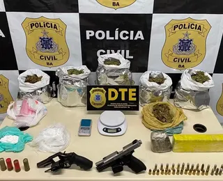 Casal suspeito de tráfico de drogas é preso em condomínio na Bahia