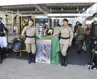 Cavalaria da PM e Polícia Ambiental realizam exposição na Fenagro