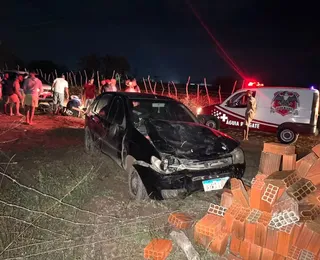 Cavalo morre e dois homens ficam feridos em acidente na Bahia