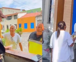 Claudia Leitte visita bairro da infância e reencontra vizinhos: “Lembranças”