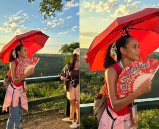 Climão! Foto de Taís Araújo vira tensão entre Globo e Foz do Iguaçu