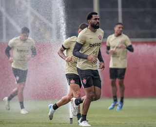 Com trabalho tático, Vitória inicia preparação mirando o Flamengo