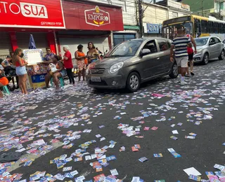 Duque de Caxias tem votação tranquila, mas sujeira nas ruas assusta