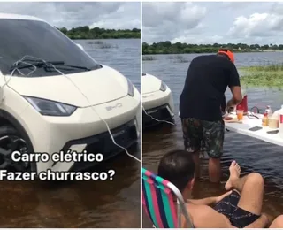 É seguro? Vídeo com churrasco de BYD viraliza na web; assista