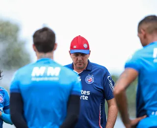 Elenco do Bahia começa a preparação para jogo contra o Palmeiras