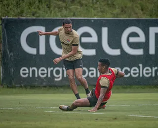 Elenco do Vitória inicia preparação para pegar o Fortaleza