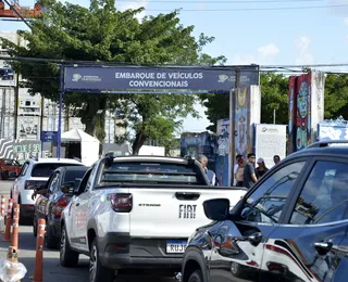 Ferry-boat: na véspera de feriado, espera é de quase 4 horas em Salvador