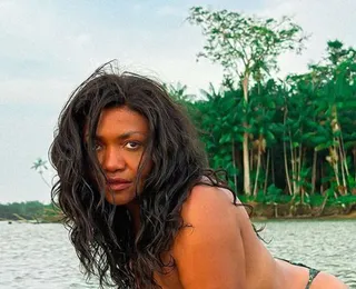 Gaby Amarantos é criticada por topless na Amazônia e rebate