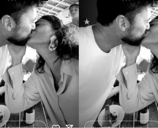 Juliana Paes esquenta as redes sociais dando beijão em marido