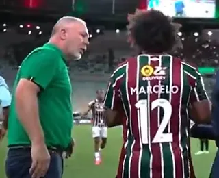 Mano Menezes se irrita e desiste de colocar Marcelo em campo; assista