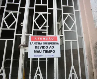 Travessia Salvador-Mar Grande é suspensa devido ao mau tempo