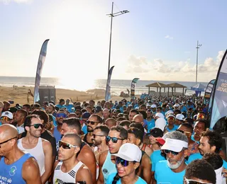 Mil atletas participam da Blue Run Salvador em apoio à saúde masculina