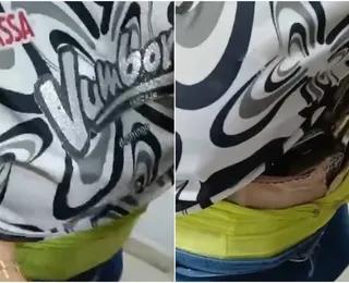 Mulher é detida com mais 10 de celulares furtados na roupa; assista