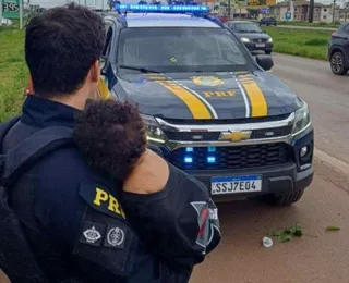 Mulher em surto psicótico tenta atravessar a BR-040 com bebê de colo