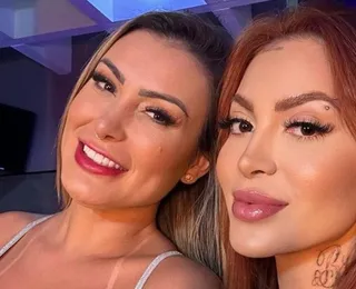 Namorada expõe intimidade com Andressa Urach e revela: "Era fã"