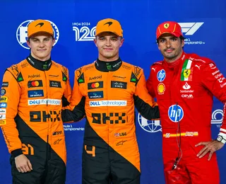 Norris é pole em Abu Dhabi e McLaren fica perto do título de construtores