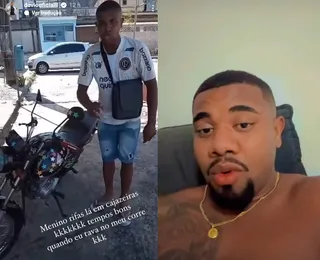 Nostálgico, Davi Brito relembra tempo como rifeiro e passagem no Exército