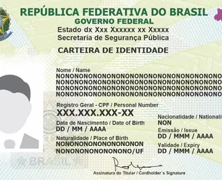 Novo RG substitui 5 documentos e pode te fazer entrar em outros países