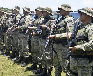 PMs da 'Caatinga' reforçam combate a facções em Salvador